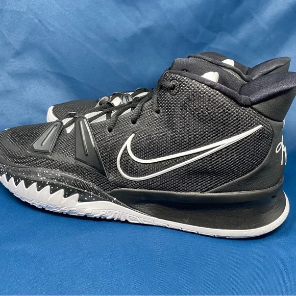 Nike Kyrie 7 Team TB White Black Basketball Shoes Men's Size 15 (DA7767-001)
